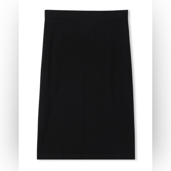 St. John Basics Black Knit Pencil Skirt | 8 Medium - Picture 1 of 6